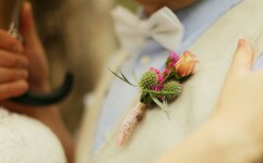 БУКЕТ НЕВЕСТЫ И БУТОНЬЕРКА. Изображение 67492