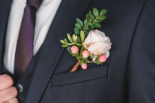 БУКЕТ НЕВЕСТЫ И БУТОНЬЕРКА. Изображение 67436