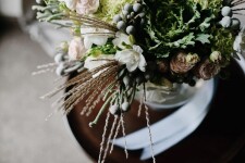 БУКЕТ НЕВЕСТЫ И БУТОНЬЕРКА. Изображение 67460