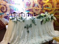 Оформлення столу наречених. Изображение 70128