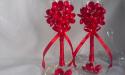 Свадебные бокалы ручной работы. Изображение 6418 Свадебные бокалы ручной работы. Изображение 6418