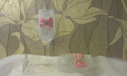 Свадебные бокалы ручной работы. Изображение 7315 Свадебные бокалы ручной работы. Изображение 7315