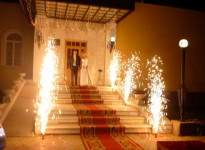 Первый танец, низкий дым, фонтаны, мыльные пузыри, пневмопушка-конфетти, серпантин. Изображение 6674