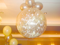 Гирлянда из шаров, шар-сюрприз, светящиеся шарики небесные фонарики. Изображение 6679