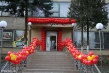 Гирлянда из шаров, шар-сюрприз, светящиеся шарики небесные фонарики. Изображение 6684