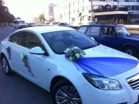 украшение свадебного кортежа. Изображение 8725