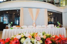 Оформление свадебного зала и свадебная флористика. Изображение 11504