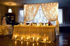 Оформление свадебного зала и свадебная флористика. Изображение 11502