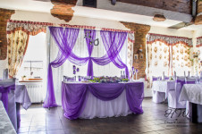 Оформление свадебного зала и свадебная флористика. Изображение 11501