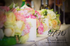 Оформление свадебного зала и свадебная флористика. Изображение 11513