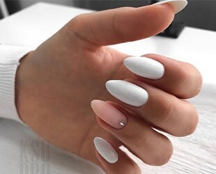 Выбираем форму ногтей на свадьбу