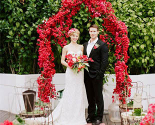 Модные свадебные арки 2015