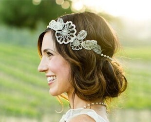 Прическа невесты на свадьбу в стиле Рустик