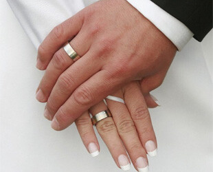 Широкие обручальные кольца