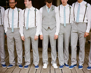 Галстуки и бабочки для свидетелй