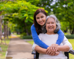 Современный пансион для пожилых людей