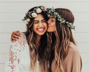 Свадебная прическа в стиле Шебби шик