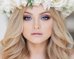 Какую свадебную прическу выбрать невесте с квадратной формой лица