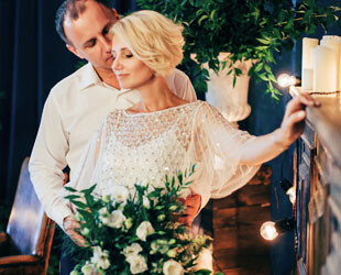 Свадьба в стиле ботаник в лофт-пространстве Flora Hub