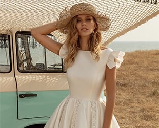 Свадебные платья в стиле 70-х годов