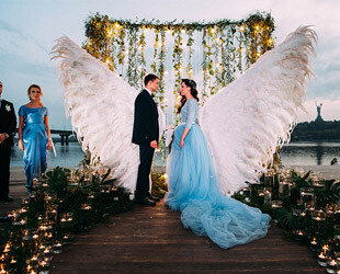 Как прошел первый в Украине фестиваль свадебных церемоний "Красиво о главном"