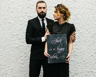 Lovestory в черном цвете: Маша и Руслан Lovestory в черном цвете: Маша и Руслан