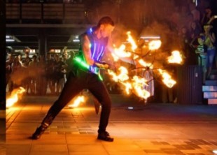 Фаер шоу  "Ангельские свет" - лого