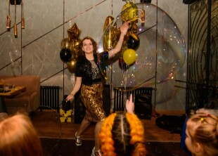 Шоу мыльных пузырей - лого