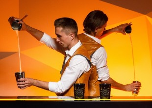 "Muse & beverages" Бармен-Шоу - лого