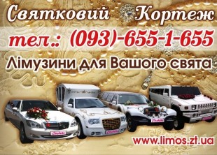 прокат лимузинов в Житомире - лого