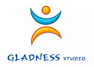 Gladness studio - лого