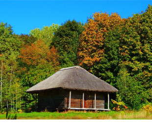 Музей национальной архитектуры и быта 'Пирогово' - лого