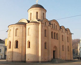 Церковь Успения Богородицы Пирогощи - лого