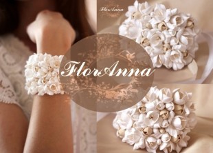 FlorAnna- цветочные украшения ручной работы из полимерной глины - лого