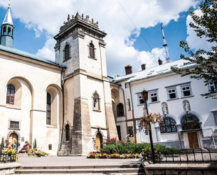 Монастырь и костёл бенедиктинок - лого