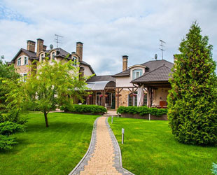 Коттедж на свадьбу резиденция "Горный ручей" - лого