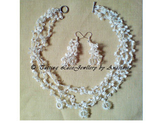 Tatting Lace Jewellery by Anastasiia - лого