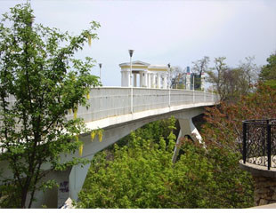 Тещин мост. - лого