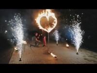 Огненное шоу на свадьбу . Видео 5133