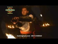 Фаер шоу SANSARA  пиротехника и салют. Видео 5580