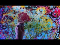 Водная анимация на свадьбу. Видео 1651